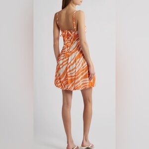 Prunella Bubble Hem Cotton Dress